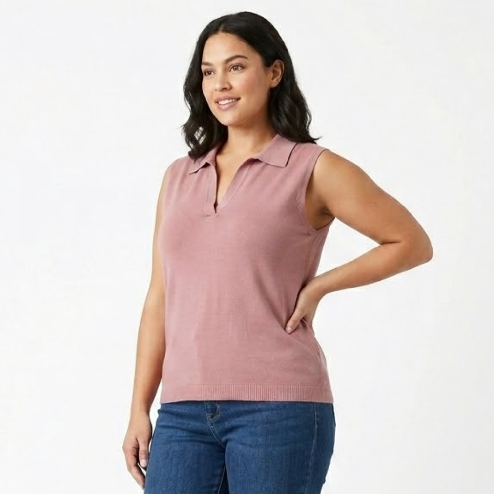 Vila Milano Women's Sleeveless Knit Top Size XL